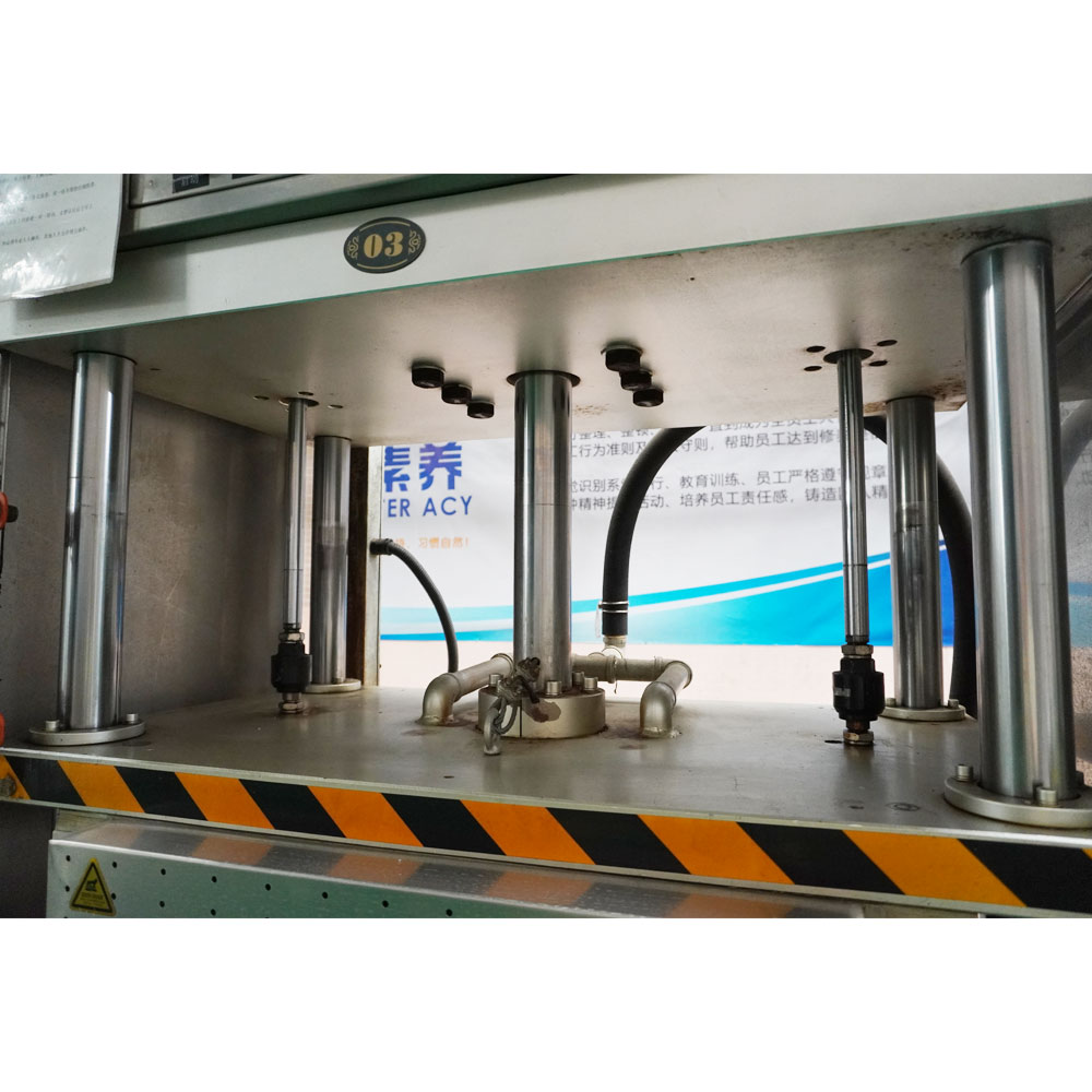 Four column pneumatic hot press