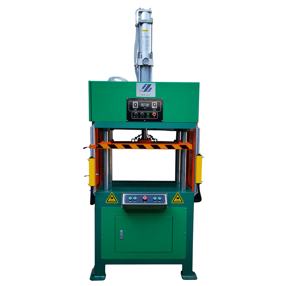 Four column pneumatic edge cutting machine