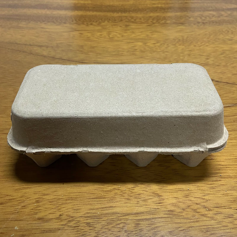 Yellow egg tray
