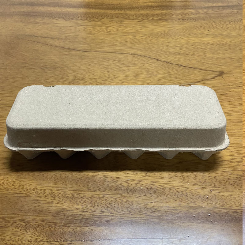 Yellow egg tray